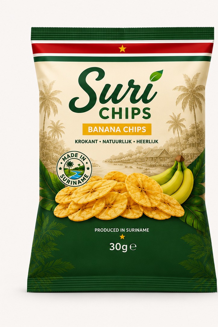 Banana Chips 30 g verpakking