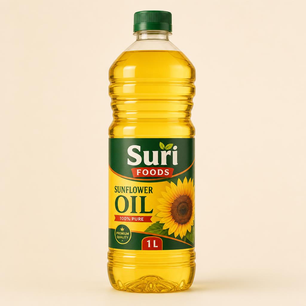 Sunflower Oil 1 L verpakking
